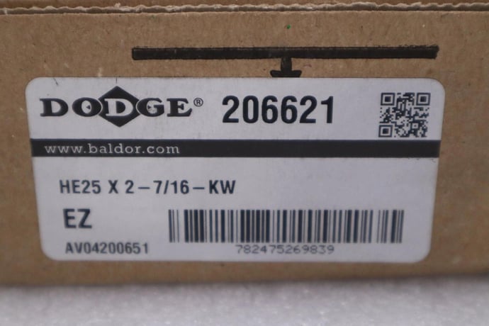 NEW IN BOX Dodge 206621 He Bushing HE25 X 2-7/16-KW STOCK H313A - Image 2