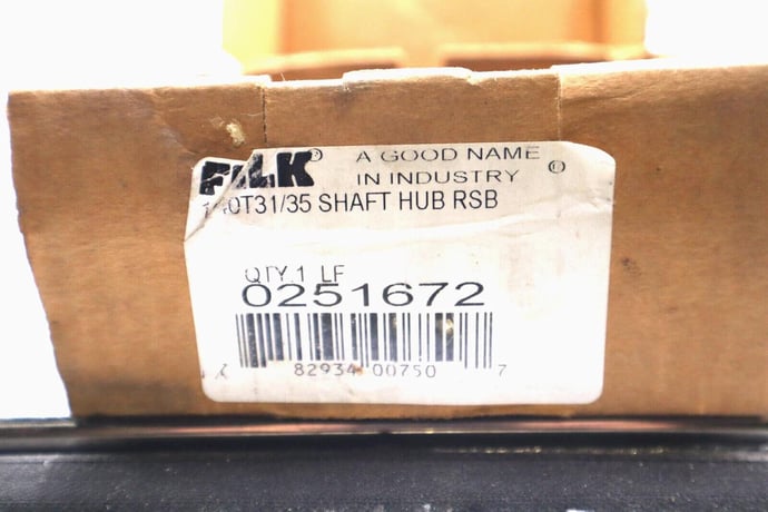 New falk 0251672 1040t31/35 shaft hub rsb #l-655 - Image 1