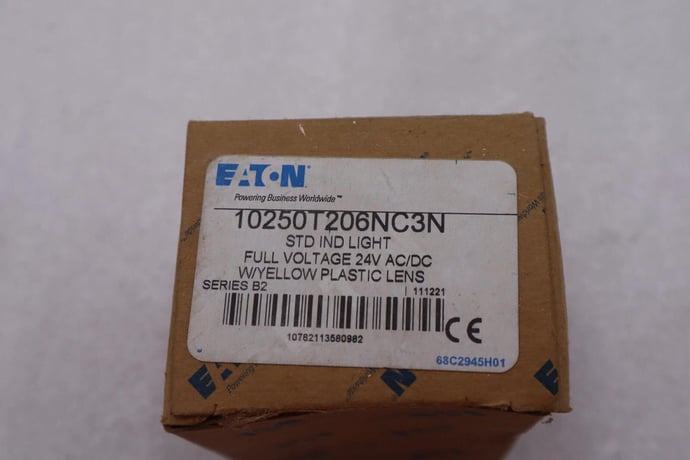Eaton 10250T206NC3N INDICATING LIGHT HEAVY-DUTY PUSHBUTTONS STOCK L-250A - Image 2