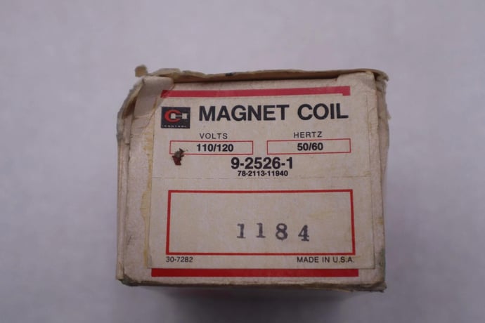 NEW OPEN BOX Eaton Cutler Hammer 9-2526-1 Magnetic Coil 110/120V STOCK K-3263 - Image 1