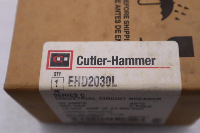 New eaton corporation ehd2030l thermal-magnetic circuit breaker stock l-019-c - Image 3