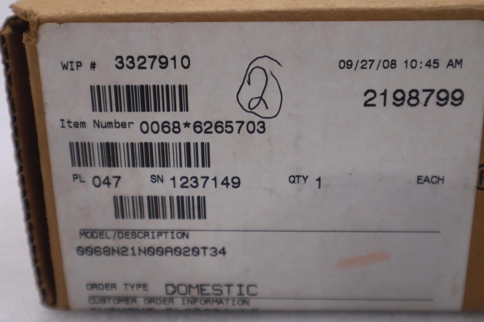 NEW Rosemount 0068N21N00A020T34 Temperature Sensor Hazardous Location STOCK G204 - Image 3