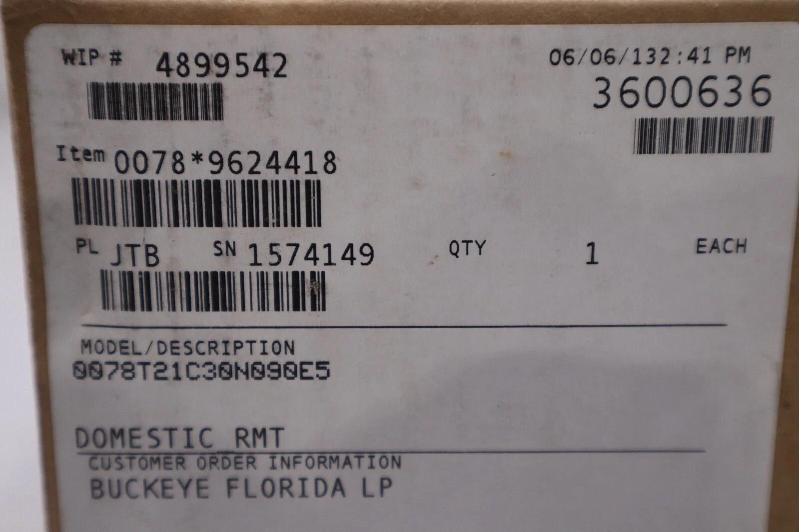 Rosemount 0078t21c30n090e5 emerson tempeture sensor stock #g-371 - Image 2