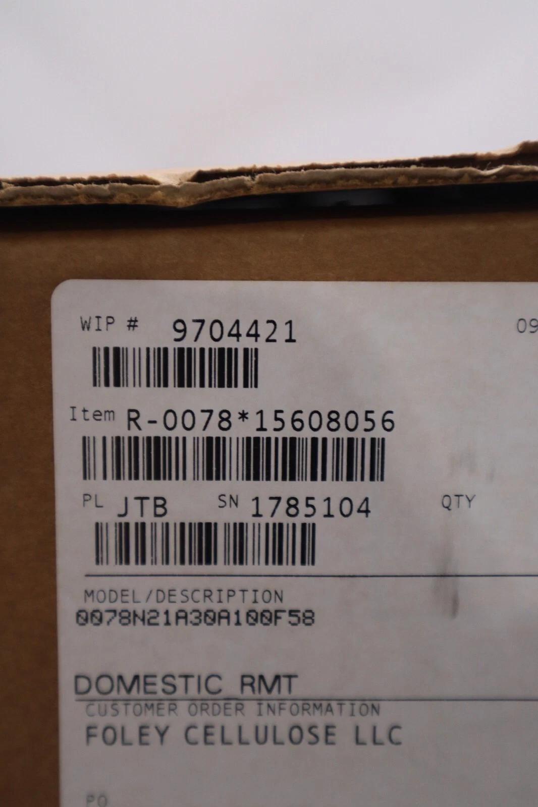 New in box - rosemount sensor 0078n21a30a100f58x stock g46 - Image 2