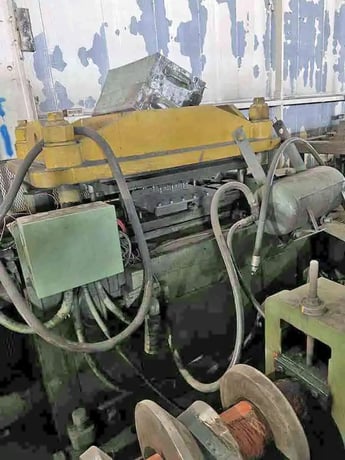 150 Ton, Tishken #CO-20-4-150, pre-punch & notch press, 2.5 stroke, air clutch - Image 5