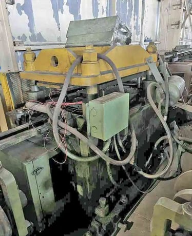 150 Ton, Tishken #CO-20-4-150, pre-punch & notch press, 2.5 stroke, air clutch - Image 6