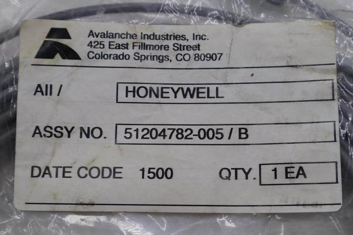 NEW Honeywell 51204782-005 / B Durafet II Cable STOCK 5471 - Image 1