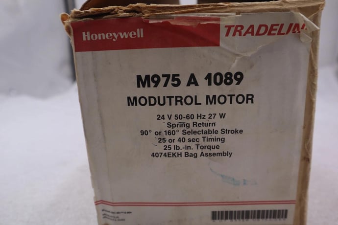 Honeywell m975 a 1089 / m975a1089 modutrol motor new in box stock 4258 - Image 1