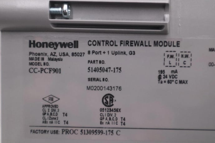 New In Box HONEYWELL CC-PCF901 Control Firewall Module 51405047-175 STOCK G194A - Image 4