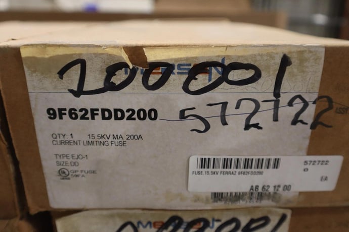 Mersen 9f62fdd200 new in box (six boxes available) stock g156 - Image 2