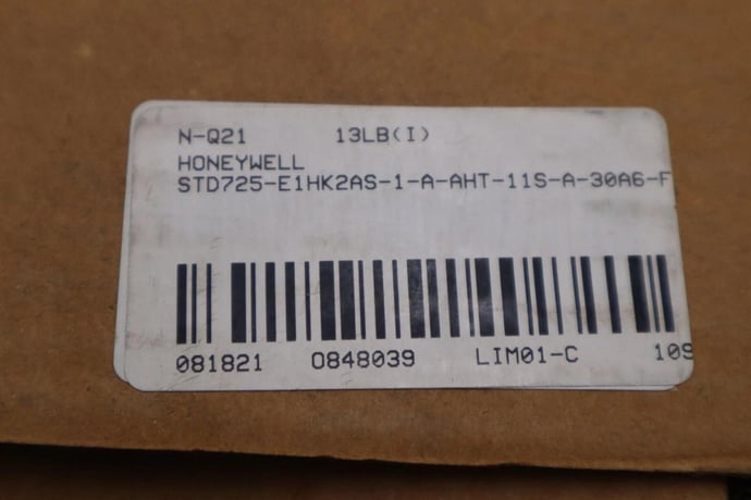Honeywell std725-e1hk2as-1-a-aht-11s-a-30a6-fx, f3, tp, pm-0000 pressure stock 500b - Image 2