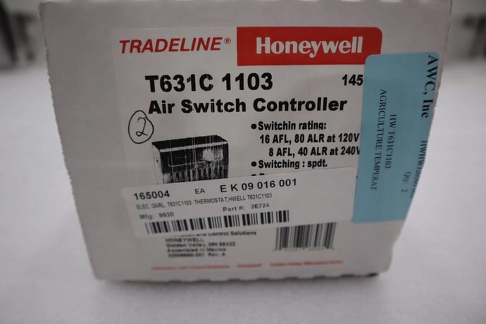 NEW IN BOX Honeywell T631C1103 Agricultural Temperature Controller STOCK G260 - Image 2