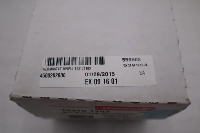 NEW IN BOX Honeywell T631C1103 Agricultural Temperature Controller STOCK G260 - Image 3