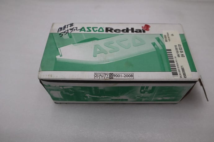 NEW ASCO Red Hat EF8316G044 Solenoid Valve Solenoid 120V 60Hz STOCK G538 - Image 4