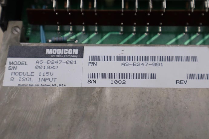 NEW IN BOX Modicon B247 AS-B247-001 115V Input Module STOCK G220 - Image 2
