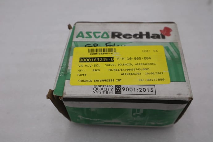 New in box asco ef8342g703 120v 100-125psi 3/8" nsmp stock g562 - Image 2