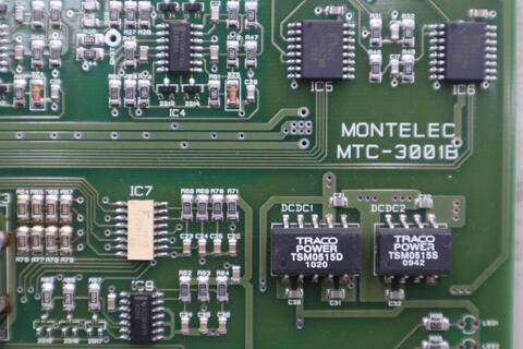 Pasaban montelec mtc3001-dc drive control plc #3978-a - Image 2