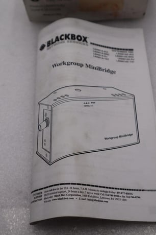 Black box lb9901a-rj workgroup minibridge stock #2897 - Image 3