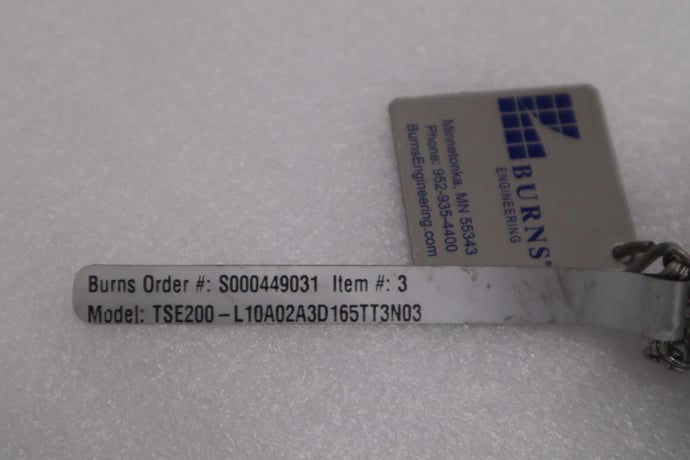 BURNS TSE200-L10A02A3D 165TT3N03 TEMPETURE SENSOR STOCK #G48A - Image 2