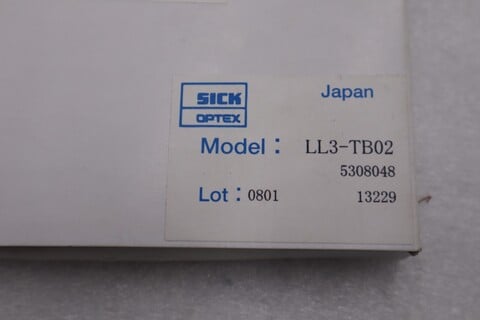 Sick LL3-TB02 Fiber Optic Sensor, new open box, STOCK G888A - Image 2