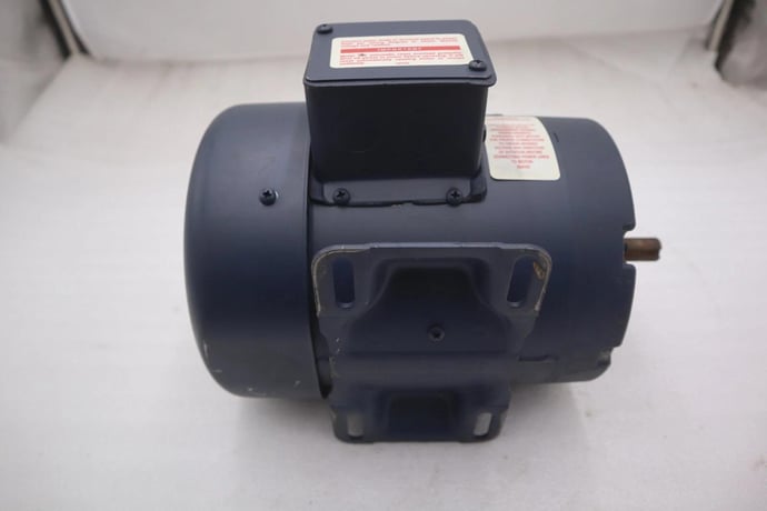 Leeson 110016 a6c17fb3g motor 1/2 hp 115v stock #m-7 - Image 7