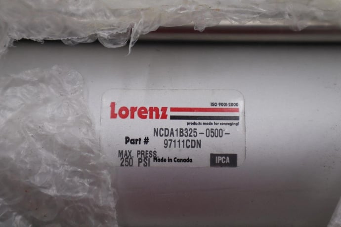 SMC / LORENZ NCDA1B325-0500-97111CDN 250psi Tie Rod Cylinder #S-349 - Image 2