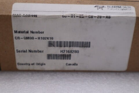 TELEDYNE DALSA CR-GM00-H102410 CCD Camera NEW IN BOX H672A - Image 5