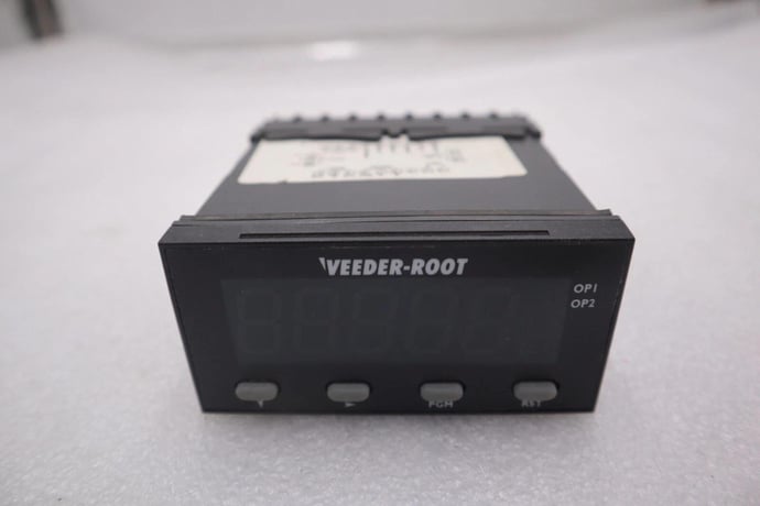 Veeder Root Digital Rate Meter Totalizer C628-10000 #K-3045 - Image 1