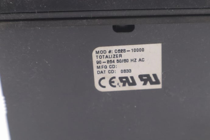 Veeder Root Digital Rate Meter Totalizer C628-10000 #K-3045 - Image 2