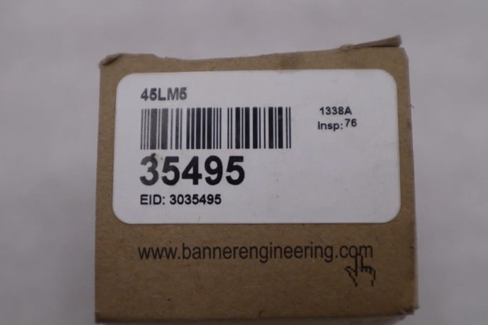 NEW Banner Engineering Corp 45LM5 Plug-In Logic & Display Module STOCK H248A - Image 1