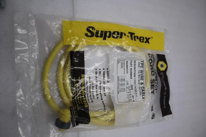 NEW TPC WIRE & amp; CABLE 89306 CORDSET (5 AVAILABLE) STOCK H834 - Image 1