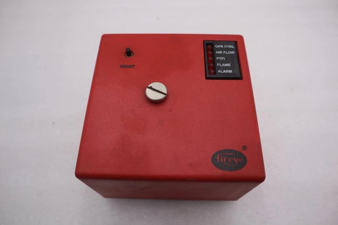 Fireye MC120 Chassis Fire Burner Control Program Module MP100 STOCK K-2838 - Image 1