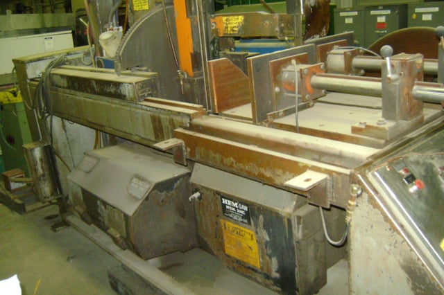 20" x 25" Hem #V150M, high speed, 1-1/2" x 18' 6" x .050" blade, vises, lube, blade tension, #81075 - Image 3