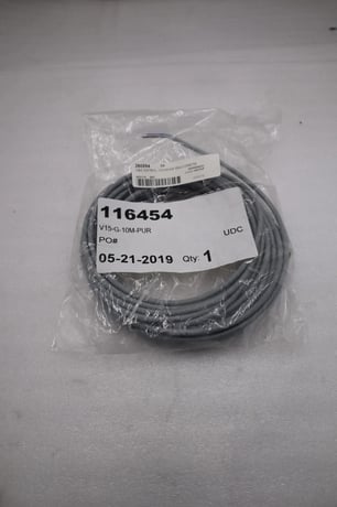 Pepperl+Fuchs V15-G-10M-PUR Sensor Actuator Cordset Female 5-Pin 10m #G807A - Image 1