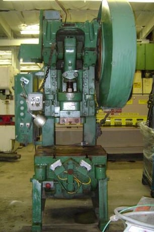 56 Ton, Minster, 5" stroke, 11" Shut Height, 3-1/2" t-slotted bolster 21" x32", air clutch, #80771 - Image 2