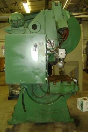 56 Ton, Minster, 5" stroke, 11" Shut Height, 3-1/2" t-slotted bolster 21" x32", air clutch, #80771 - Image 4