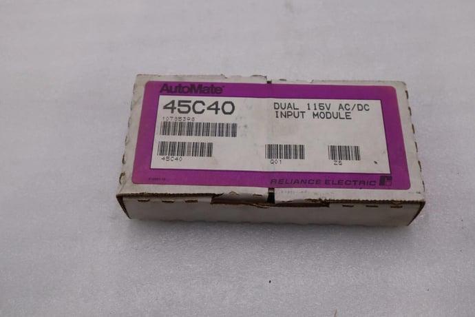 Reliance Electric AutoMate 45C40 Dual 115V AC/DC Input Module STOCK 5490 - Image 2