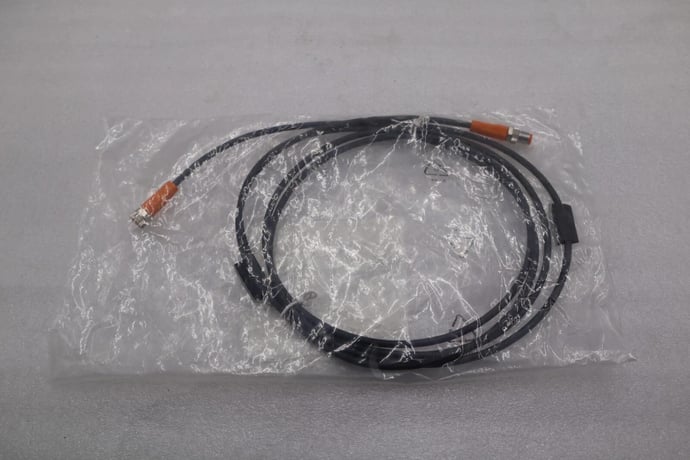 EVC268 Ifm Electronic Patchcord Straight Female To Male M8 2 Meters STOCK K-3901 - Image 2