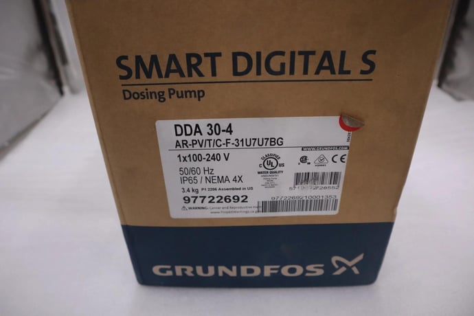 NEW Grundfos DDA 30-4 / PV/T/C-F-31U7U7BG Chemical Dosing Pump #G431 - Image 4