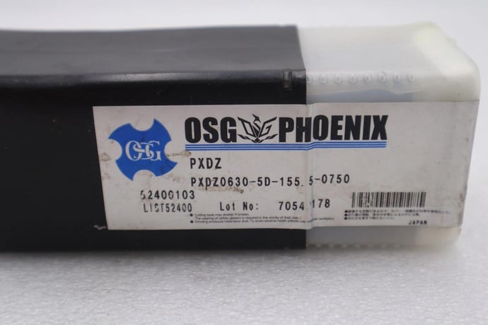 OSG Phoenix PXDZ0630-5D-155.5 0750 Indexable Drill Stock #K-1857 - Image 2