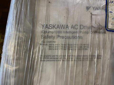 Yaskawa CIMR-PW4A0208AAA iQpump1000 Pump Drive NEW STOCK W-61 - Image 2