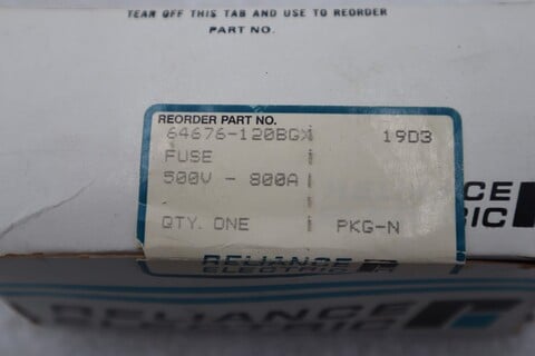 Reliance electric 64676-120bgx / 64676120bgx (new in box) stock k-2668 - Image 2
