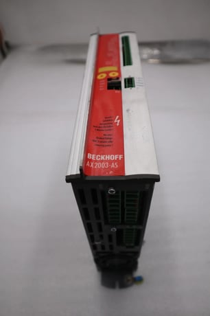 Beckhoff #AX2003-AS S60301-520 Digital Compact Servo Drive Amplifier STK K-407-D - Image 1