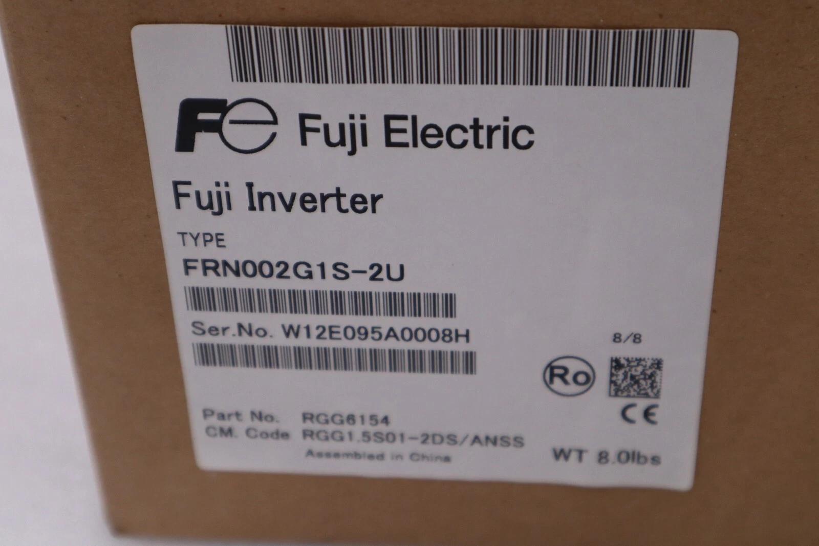 Fuji electric frn002g1s-2u frequency drive mega series 2 hp high/low duty #5004a - Image 4