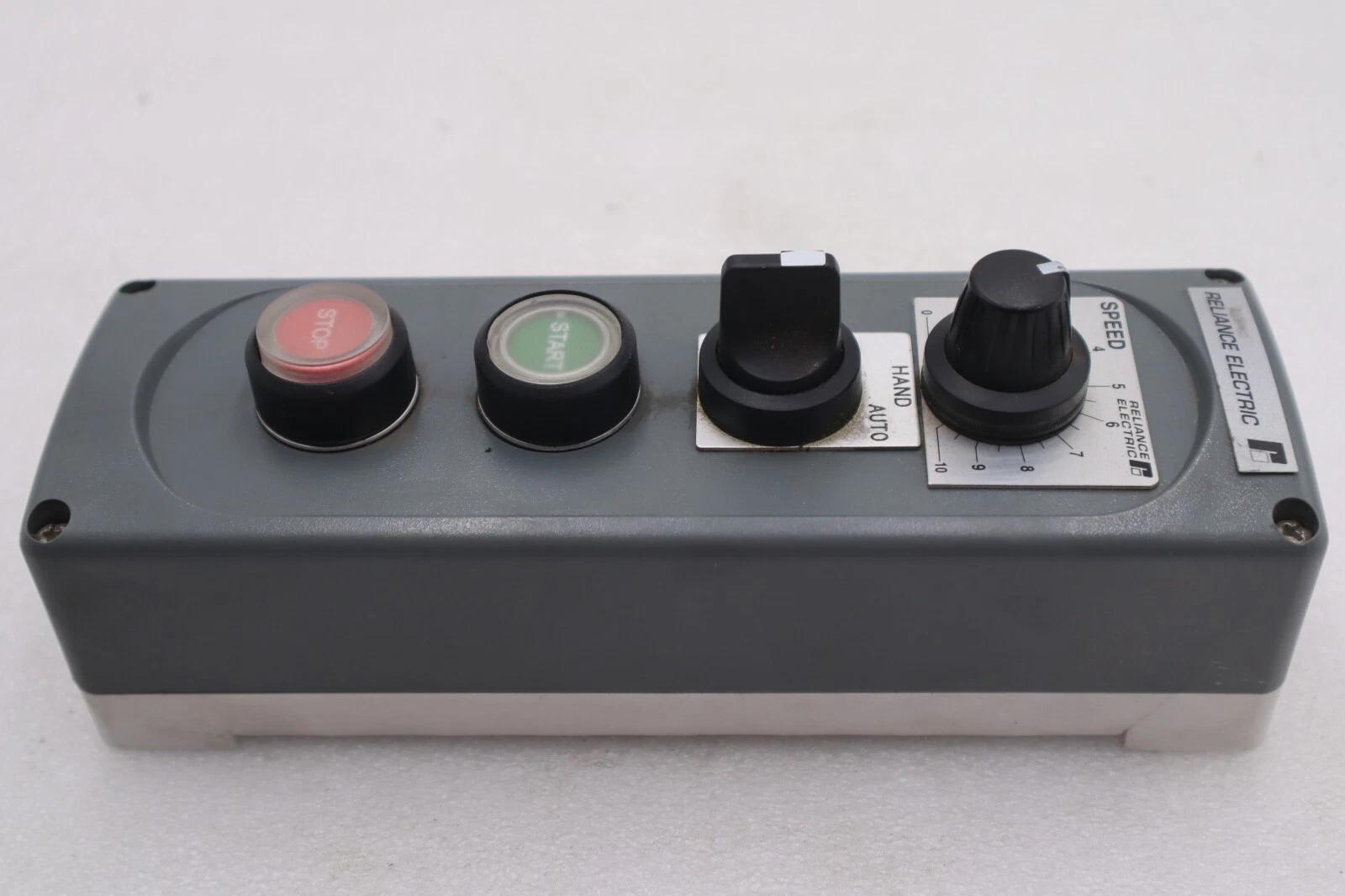 Reliance electric start push button stock #4097 - Image 3