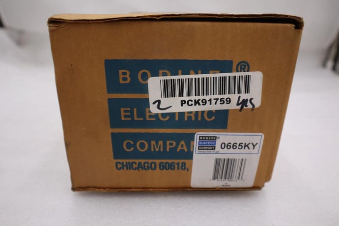 Bodine gear motor 42r5bfpp-e2 230V 3PH 1/4HP 10:1 170 RPM NEW UNIT STOCK H711 - Image 3
