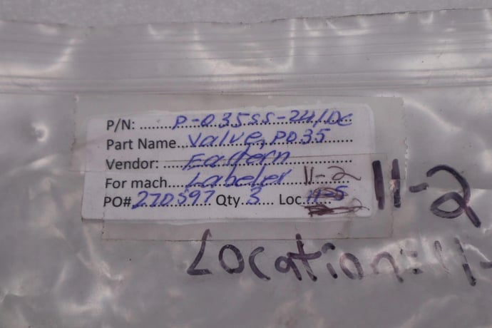 ALKON P-035SS-24/DC VALVE STOCK #K-2307 - Image 2