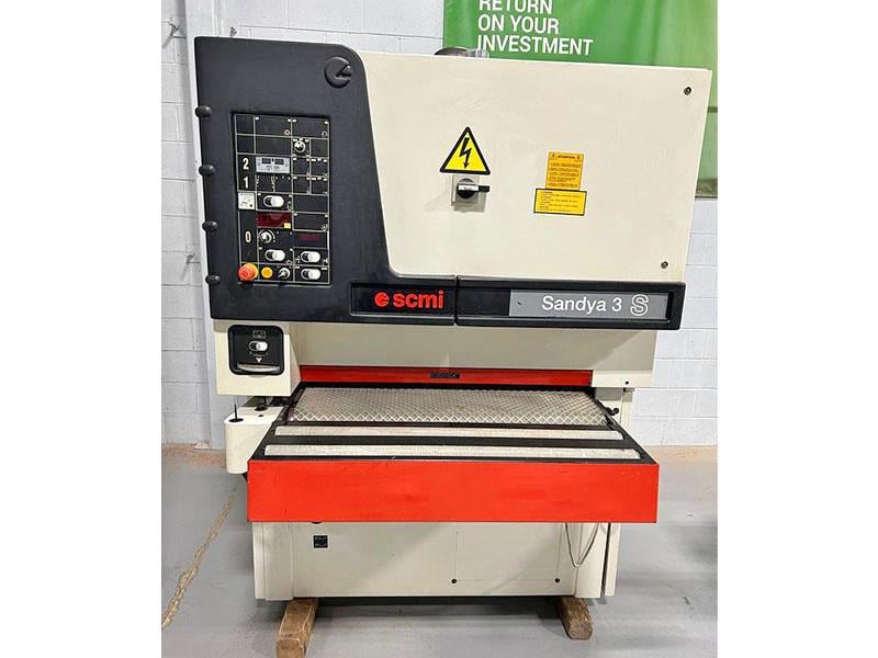 37" SCMI #Sandya-3-S, double head belt sander, 2004 - Image 2