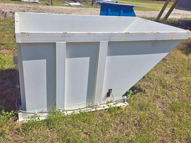 Vecoplan #RG-52/60SWU Shorty, single shaft shredder, 52" x 58" infeed open, Allen Bradley Control, 2007 - Image 3