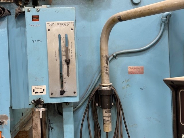 350 Ton, Niagara #350-10-12, 12' overall, Hurco AB 7 X-Axis only, manual Y-Axis, 1995 - Image 7